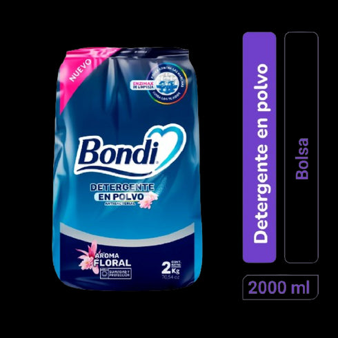 DETERG POLVO BONDI 2000G FLORAL